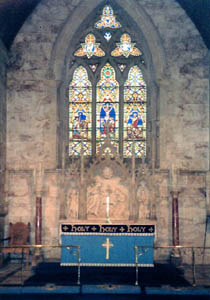Looking east inside St Mary's